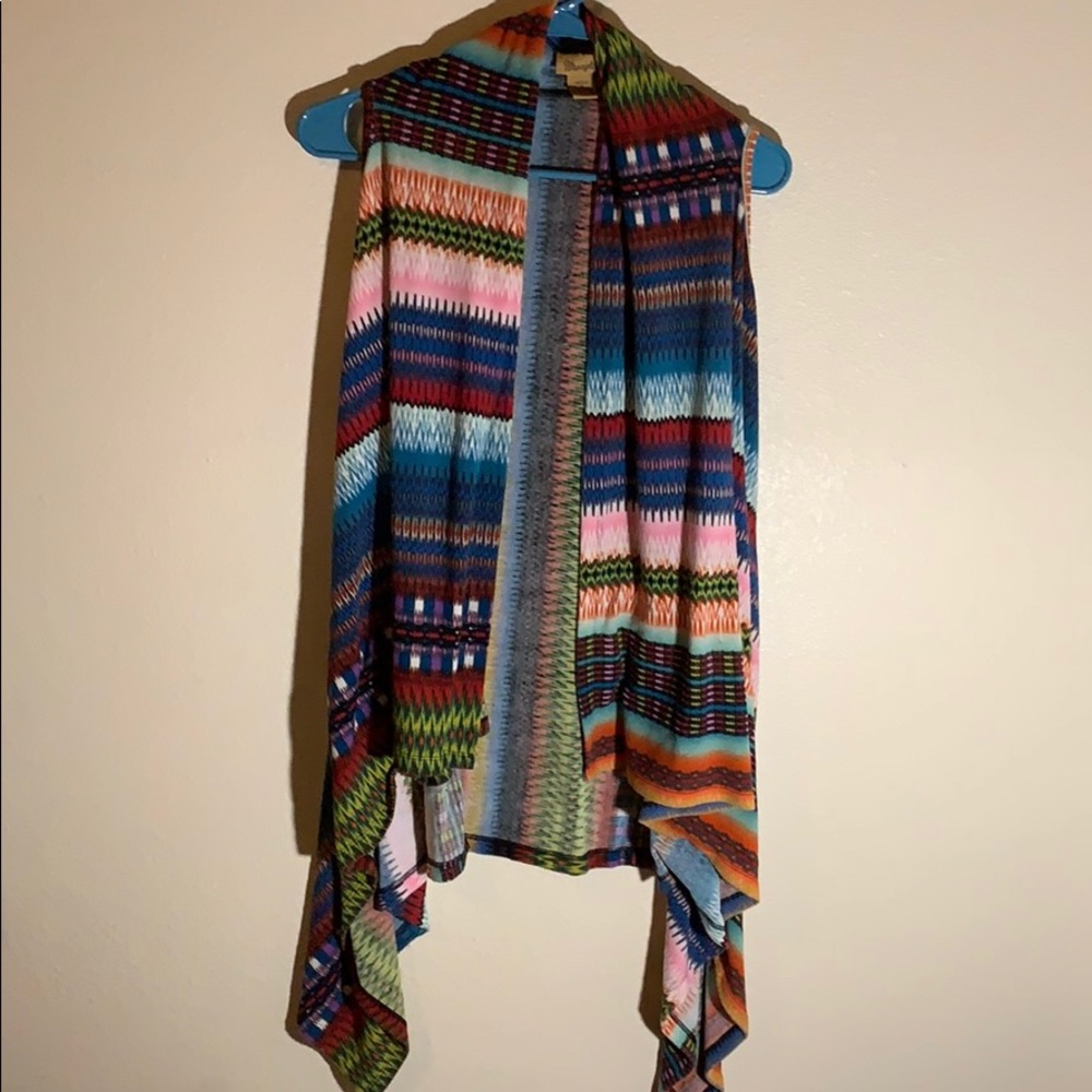 Sleeveless cardigan